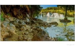 na řece Krka