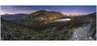 loučení nad jezerem