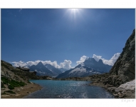 v poledne u Lac Blanc